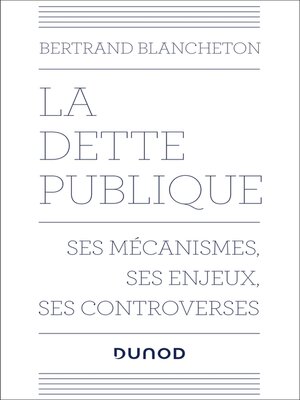 cover image of La dette publique